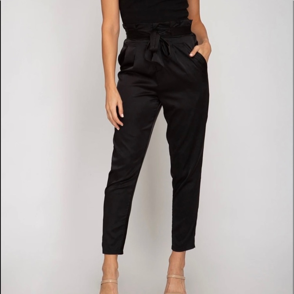Satin Pants with pockets (NEW)